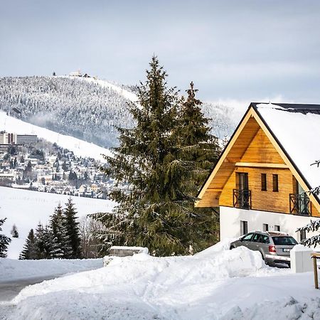 Ski Chalet Klinovec Loučná pod Klínovcem المظهر الخارجي الصورة