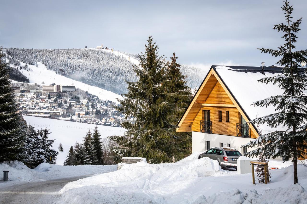 Ski Chalet Klinovec Loučná pod Klínovcem المظهر الخارجي الصورة